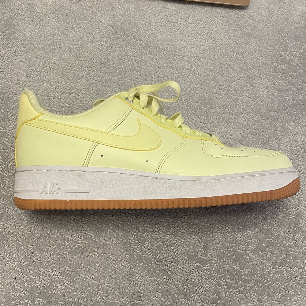 Yellow Air force ones